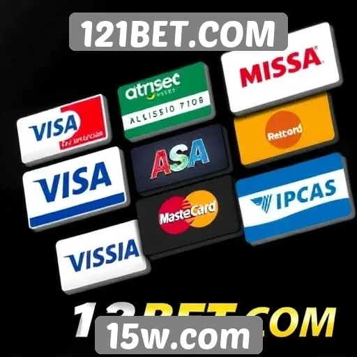 Diversidade de métodos de pagamento no 121BET.COM