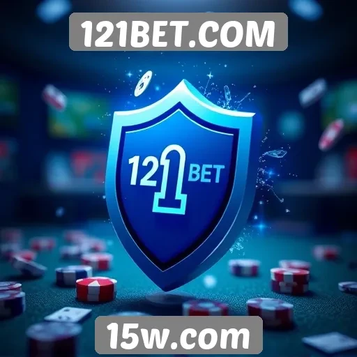 Recursos de segurança no site 121BET.COM